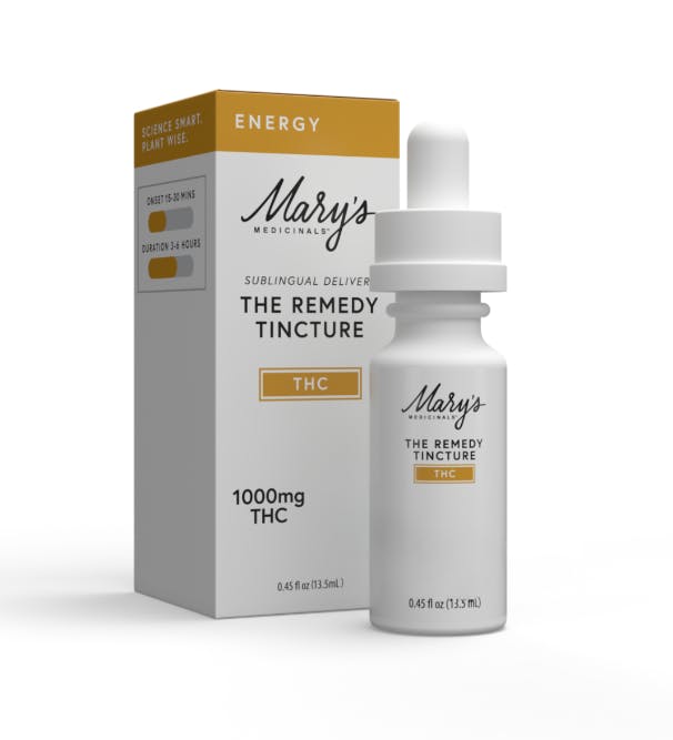 Photograph of product: MARY'S MEDICINAL THE REMEDY TINCTURE 1000MG