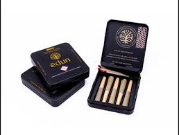 Photograph of product: Edun - Live Rosin Infused Prerolls 5pk - Guava Jam + Jungle Mon (H)