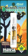 Photograph of product: Joshua Tree Peppermint Flavored Distillate Cartridge | 1g