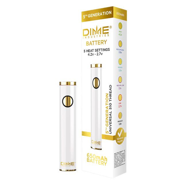 Photograph of product: White Dime Battery - 