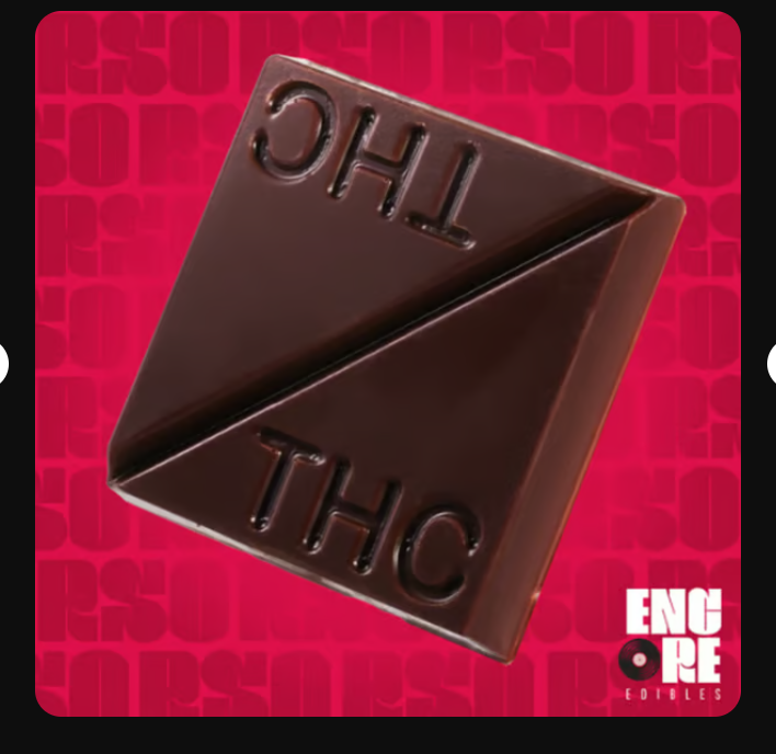 Photograph of product: Encore | RSO Milk Chocolate | Oui'd | 100mg