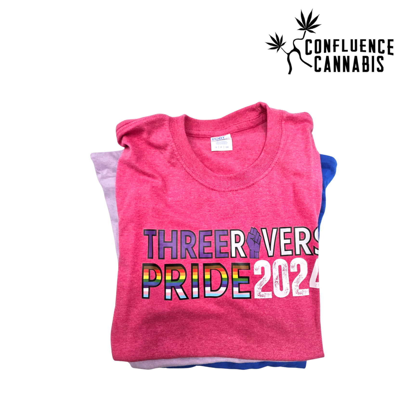 Photograph of product: Three Rivers Pride T-Shirt Assorted Colors Multi Sizes
