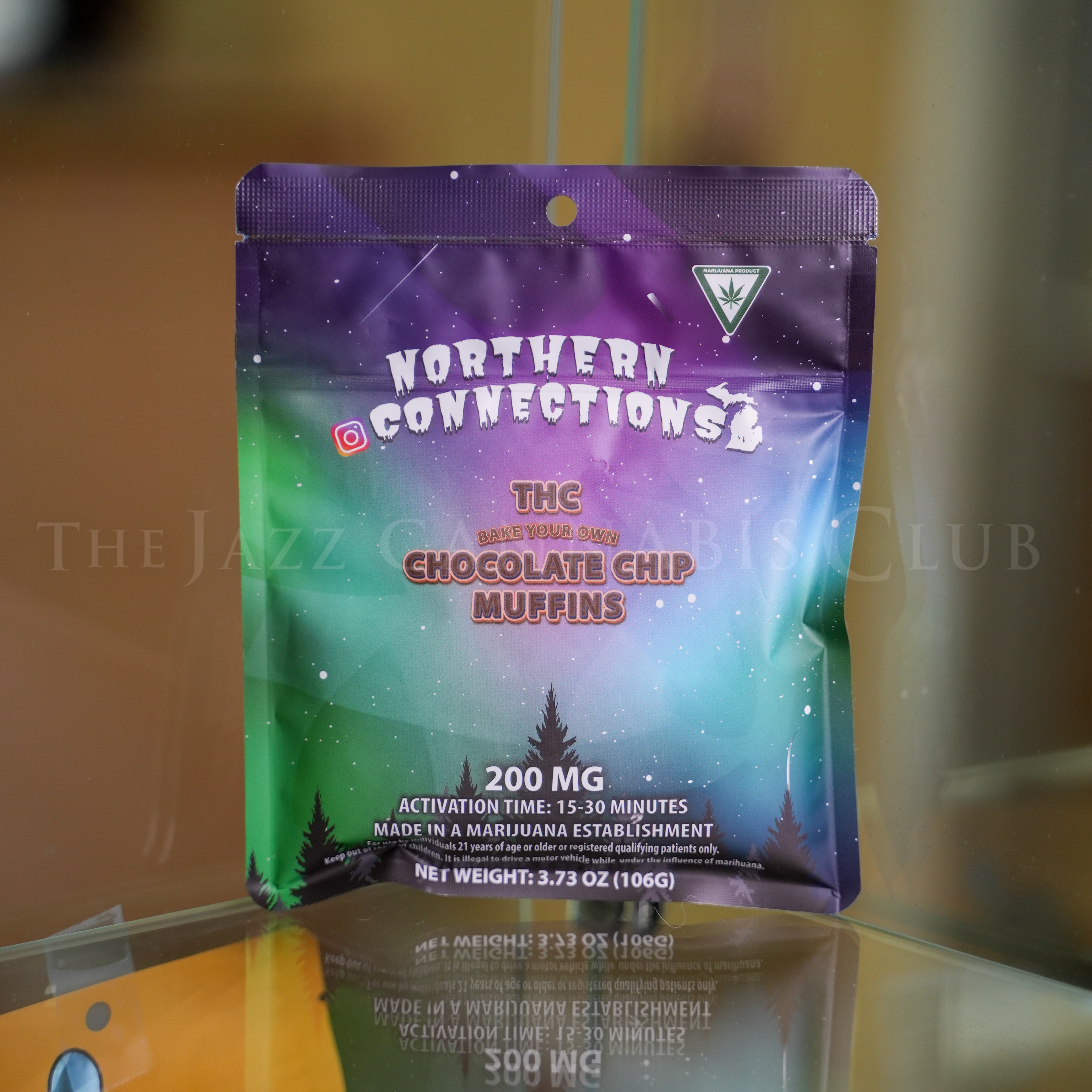 Photograph of product: Northern Connections - Choclate Chip - Muffins Bake Your Own 200mg
