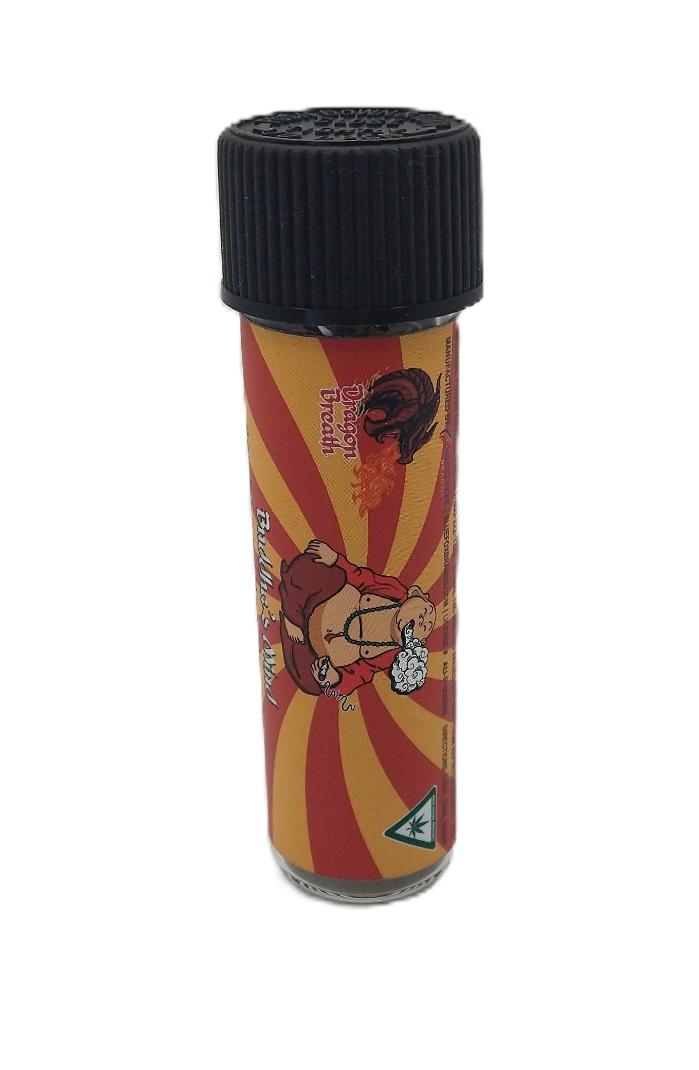 Photograph of product: Buddhas Mind | Dragon Breath | Live Resin Infused Preroll | .6x3(1.8g) |