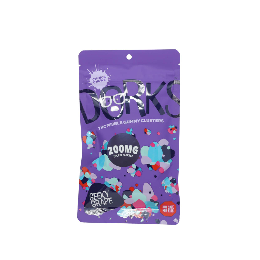 Photograph of product: Choice | Dorks Geeky Grape | 10x20mg | 200mg