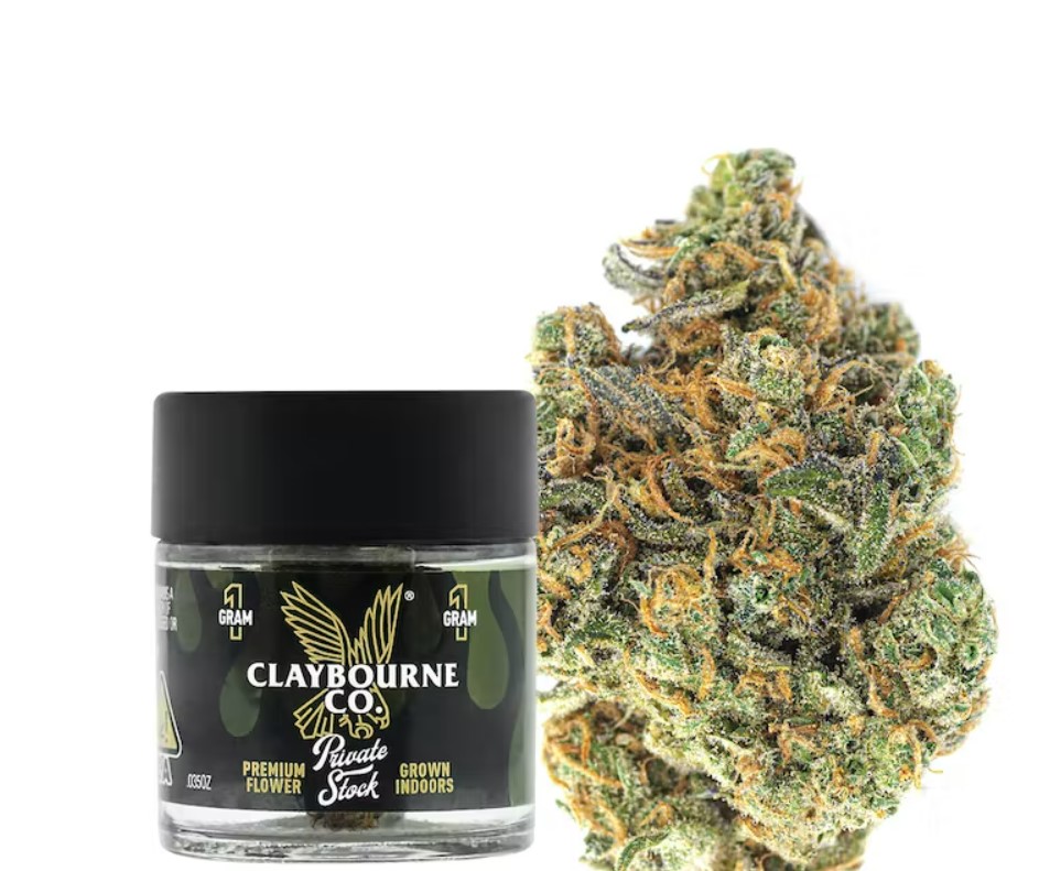 Photograph of product: [Claybourne Co.] Flower - 1g - Black Triangle OG (I)