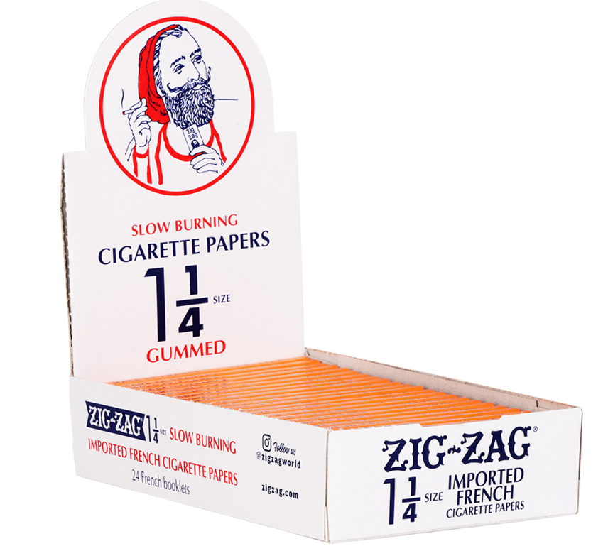 Photograph of product: Zig Zag Rolling Papers | 1 1/4 | A1490