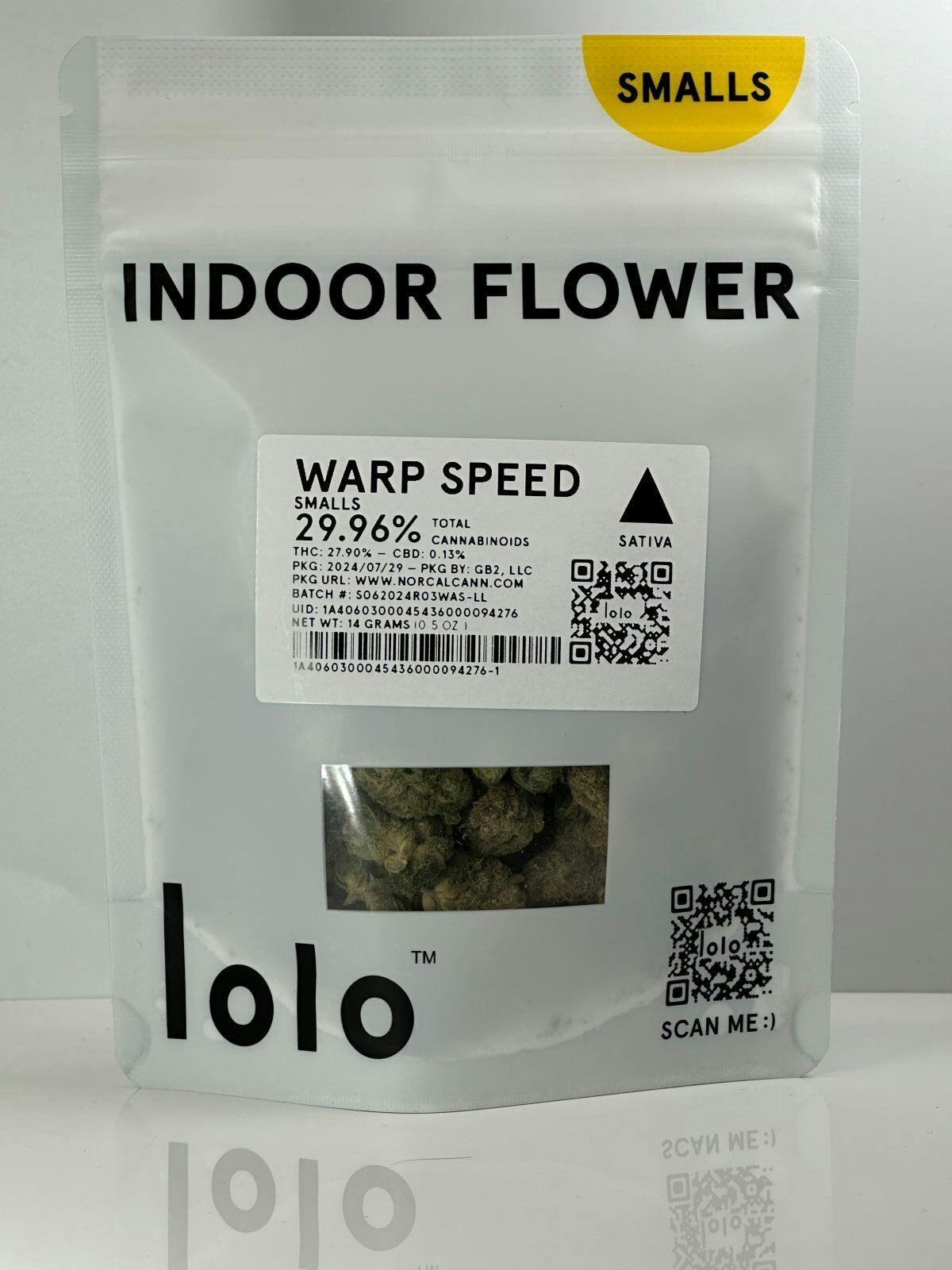 Photograph of product: Lolo Warp Speed SMALLS 1/2 27%