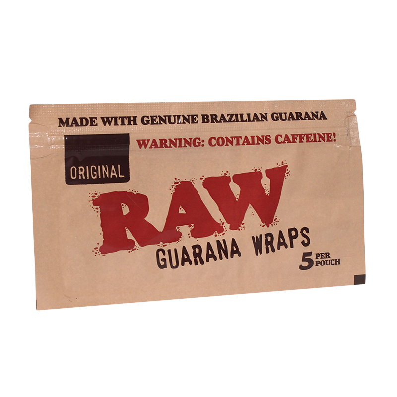 Photograph of product: Rolling Papers | RAW | Guarana Wraps [5pk]