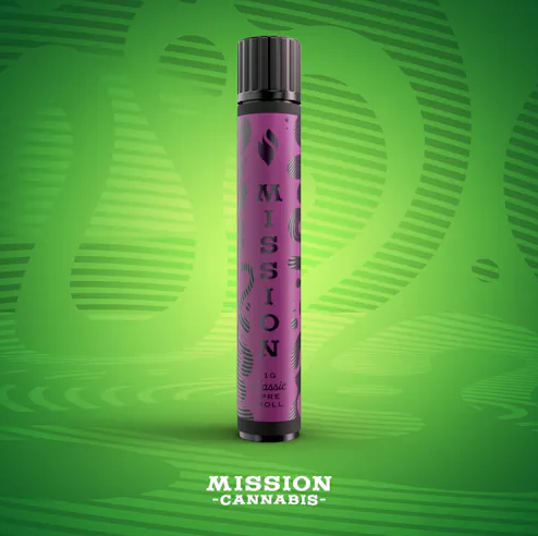 Photograph of product: Puffinz | 1g Pre-Roll | Mission