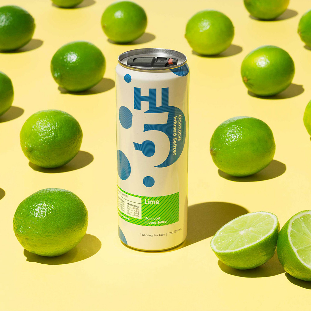 Photograph of product: Single Hi5: Lime Seltzer
