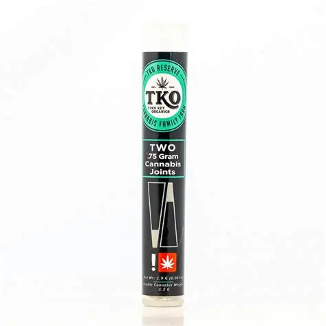 Photograph of product: TKO Reserve Saki Bomb 2pk Pre-Roll .75g