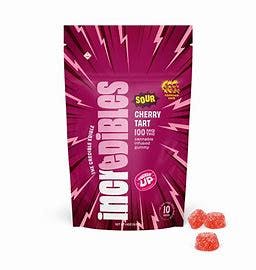 Photograph of product: Sour Cherry Tart Gummies - 10 Pack