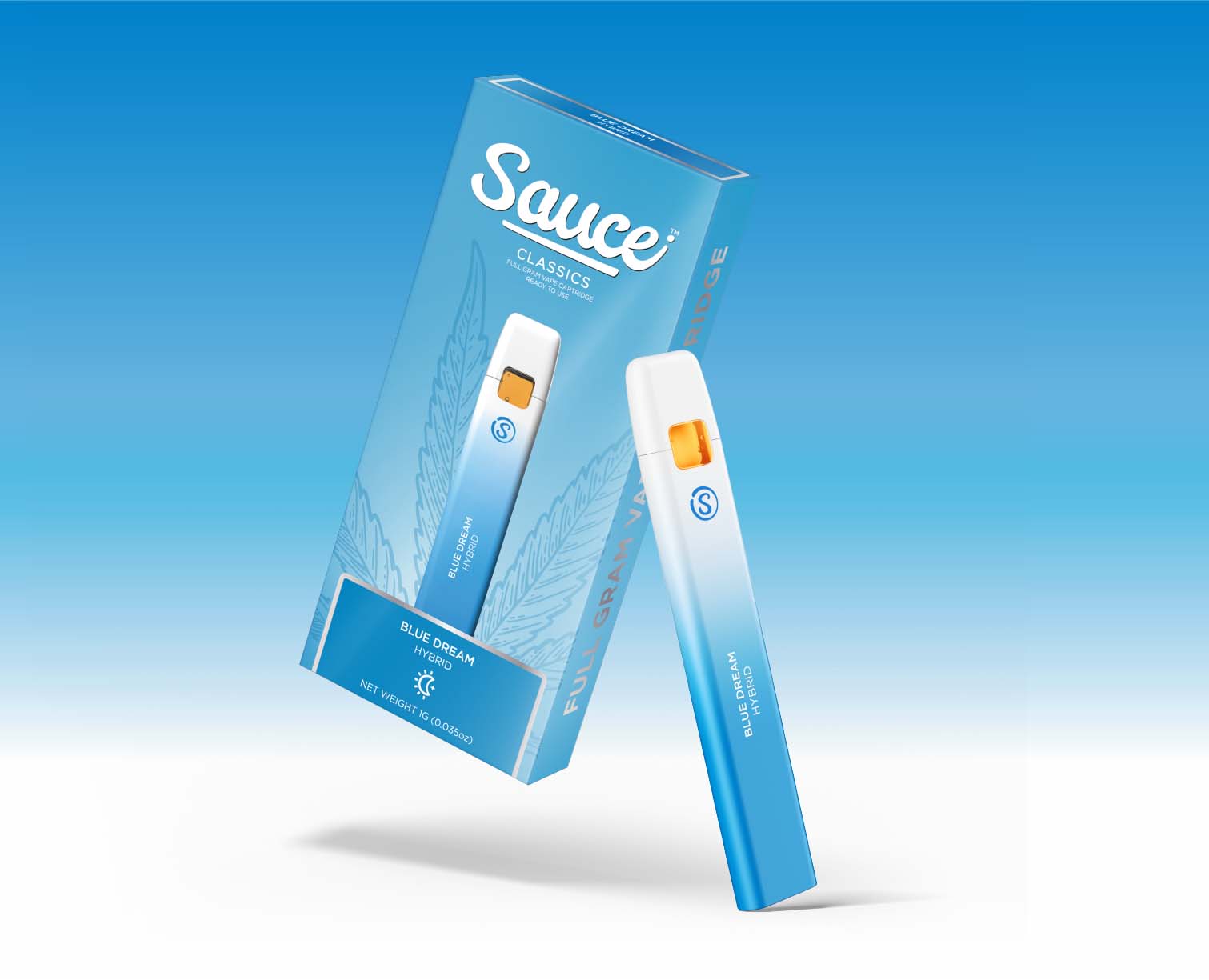 Photograph of product: Sauce Classics - SUPER SOUR DIESEL - Disposable Distillate Cartridge - - S