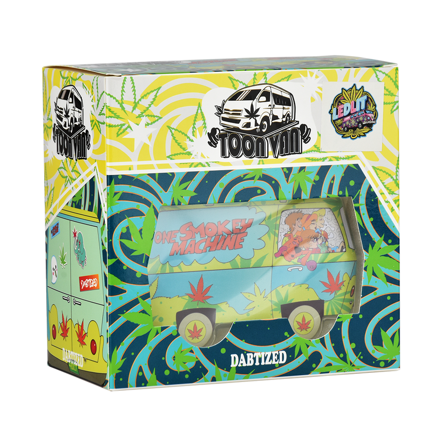 Photograph of product: Dabtized Toon Van Retro Van Glass Water Pipe - 5" / 14mm F