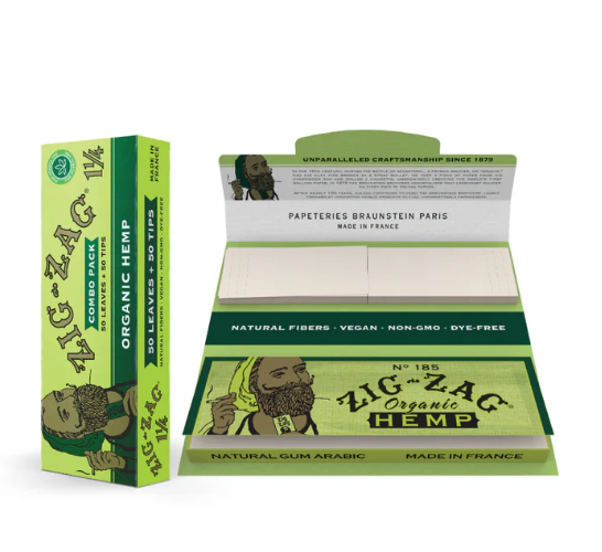 Photograph of product: Combo Pack Organic 1.25" Hemp Wraps