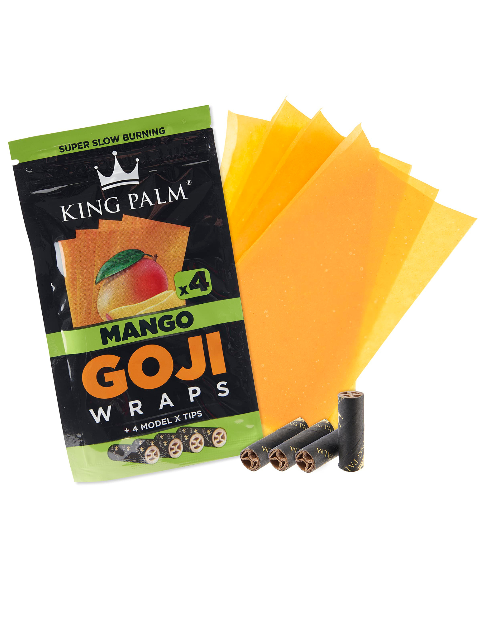 Photograph of product: King Palm - Goji Wraps - Mango