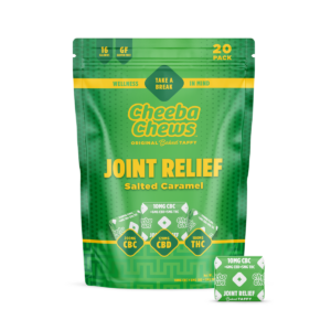 Photograph of product: CHEEBA CHEW WAX WRAP JOINT RELIEF 100MG