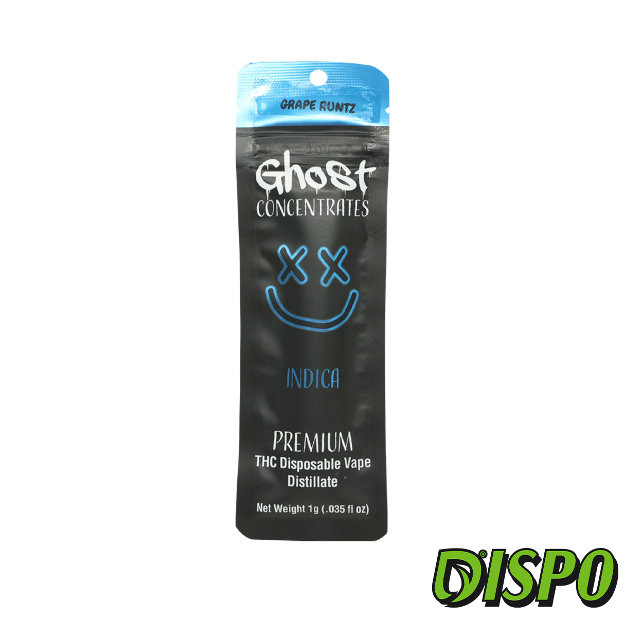 Photograph of product: Ghost - Grape Runtz 1G Disposable