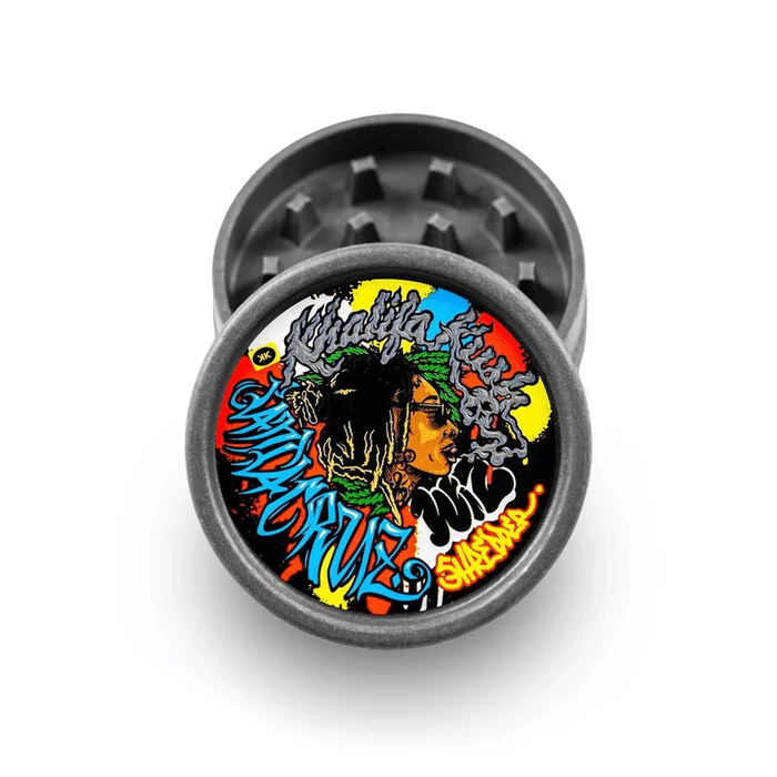 Photograph of product: 2.125" Santa Cruz Shredder Medium 2pc Grinder- Wiz Khalifa