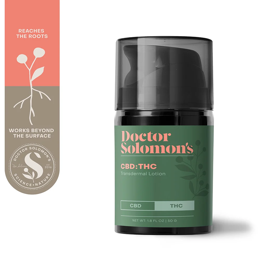 Photograph of product: Lotion | Doctor Solomon's | Restore [1:1 CBD/TH-oui] [1oz]