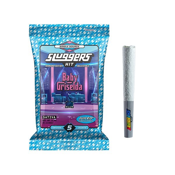 Photograph of product: Baby Griselda Diamonds & au chocolat Preroll 5Pk - Infused Preroll Pk