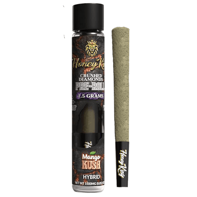 Photograph of product: MANGO KUSH 1.5G INFUSED PREROLL - 