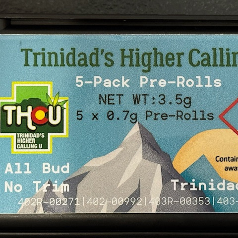 Photograph of product: Creamy Gelato OG House 5-Pack PreRolls (3.5g Total)