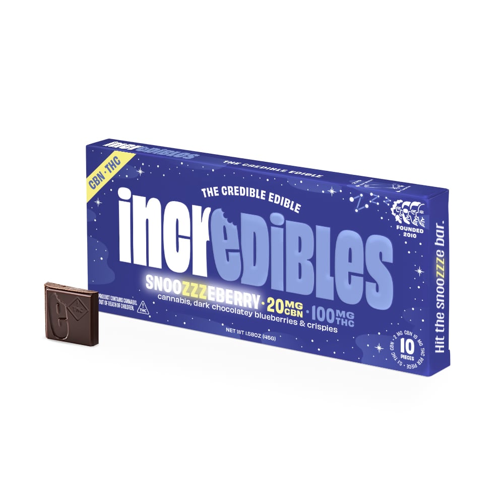 Photograph of product: Incredibles | Snoozzzeberry CBN 5:1 [100mg]