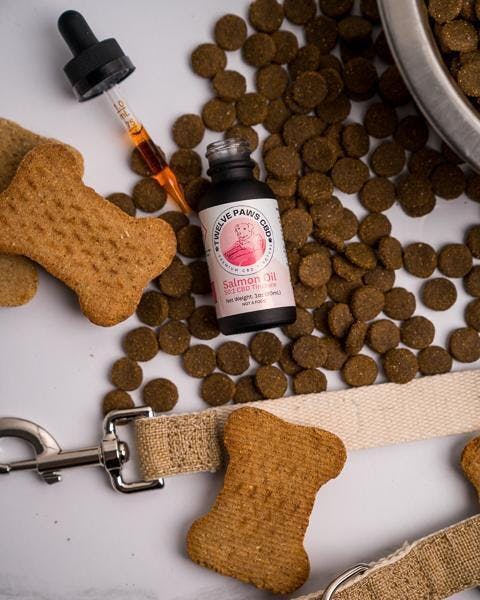 Photograph of product: Twelve Paws 50:1 Salmon Flavored Tincture