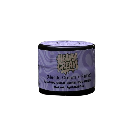 Photograph of product: Rosin Tech Labs | Heavy Cream Cold Cure Rosin | 1g