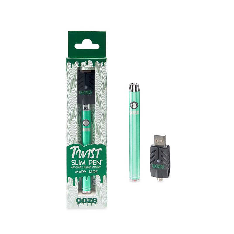 Photograph of product: Ooze Slim Twist Vape Pen 510 Thread - Mary Jade