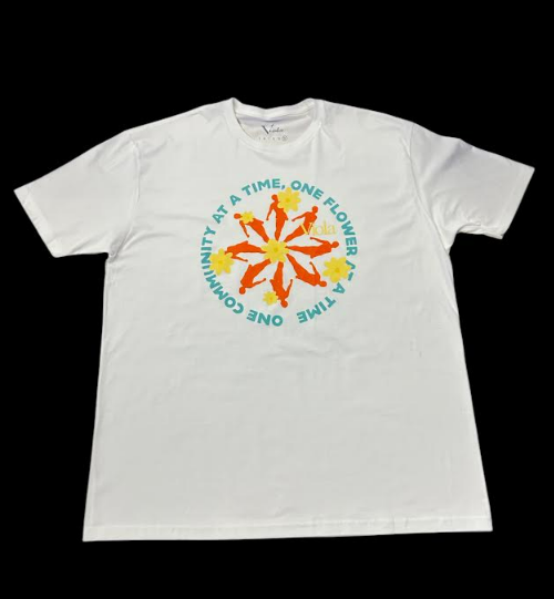 Photograph of product: Flower Tee | White