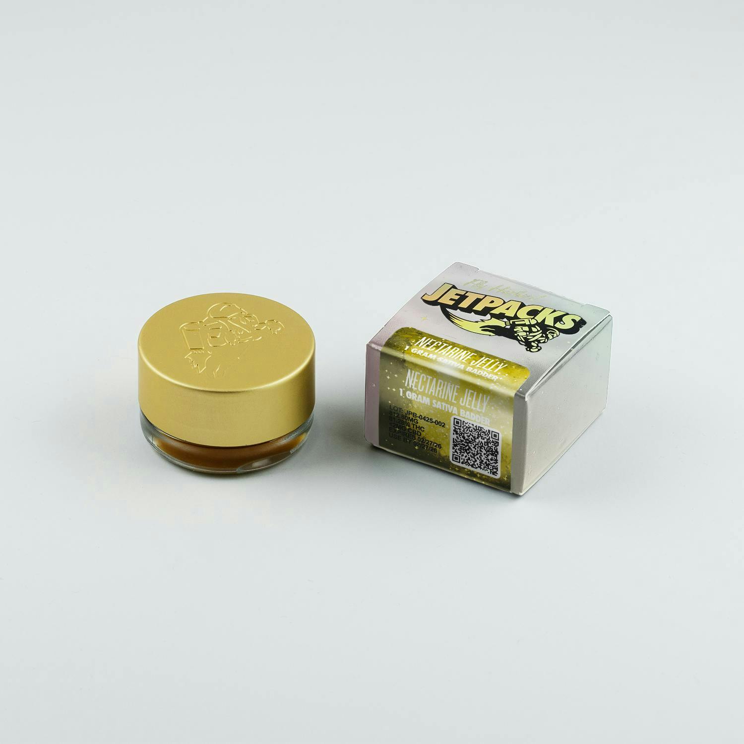 Photograph of product: Nectarine Jelly Badder | 1g Concentrate