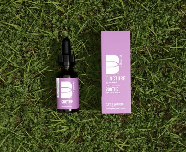Photograph of product: SOOTHE 1:1:1 TH-oui:CBD:CBC | 1OOMG TINCTURE