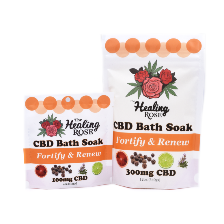 Photograph of product: Fortify & Renew | CBD Bath Soak 300mg