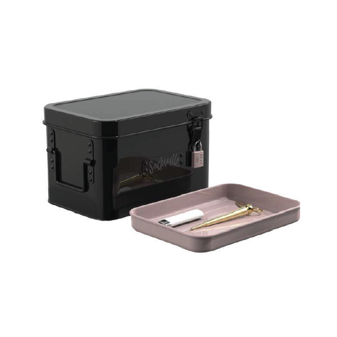 Photograph of product: Sackville Stash Box - Black