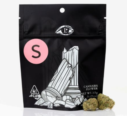 Photograph of product: EYEELLE Blue Rhubarb Oui'd Flower 3.5g