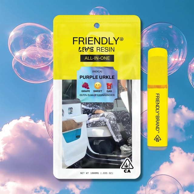 Photograph of product: Purple Urkle | 1g AIO - 