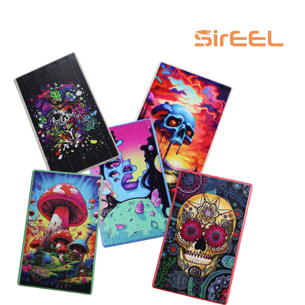 Photograph of product: SirEEL | Other Accessory | Joint Relief Case Holds 5 Prerolls | Assorted Colors & Designs