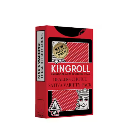 Photograph of product: DEALER'S CHOICE - MIX VARIETY PACK #7 4PK [OIL & KIEF INFUSED] 3G