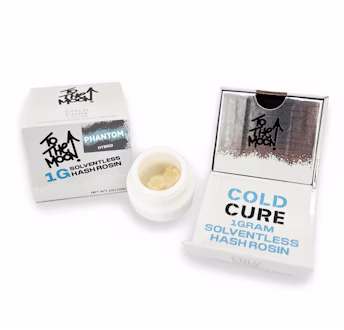 Photograph of product: To The Moon Phantom Solventless au chocolat Rosin Cold Cure