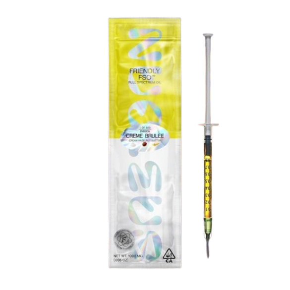 Photograph of product: Friendly | Creme Brulee FSO Syringe | 1g