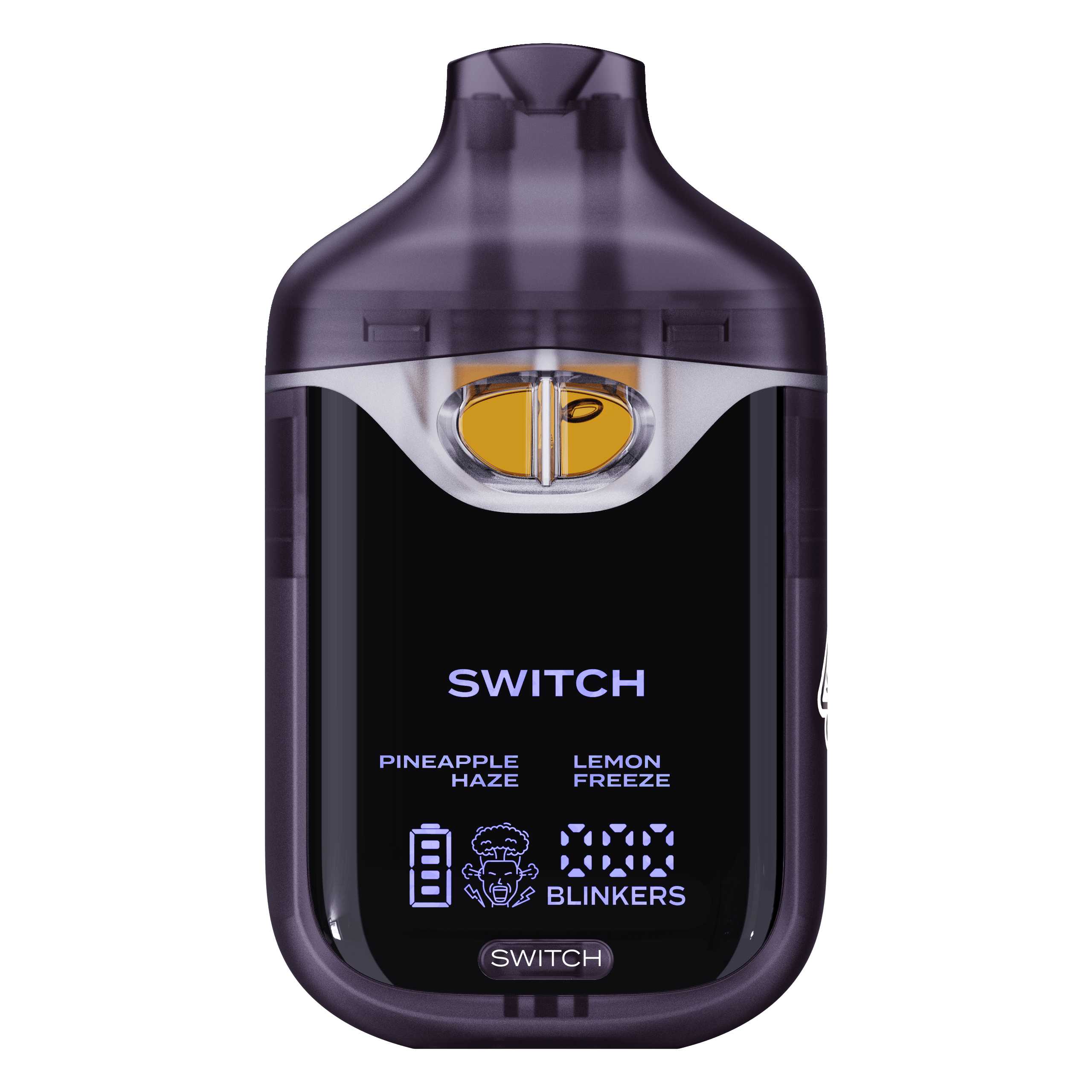 Photograph of product: Boutiq Switch | Pineapple Haze(S) x (S) Lemon Freeze  | 1g Liquid Live Diamonds Dual Chamber All-in-One