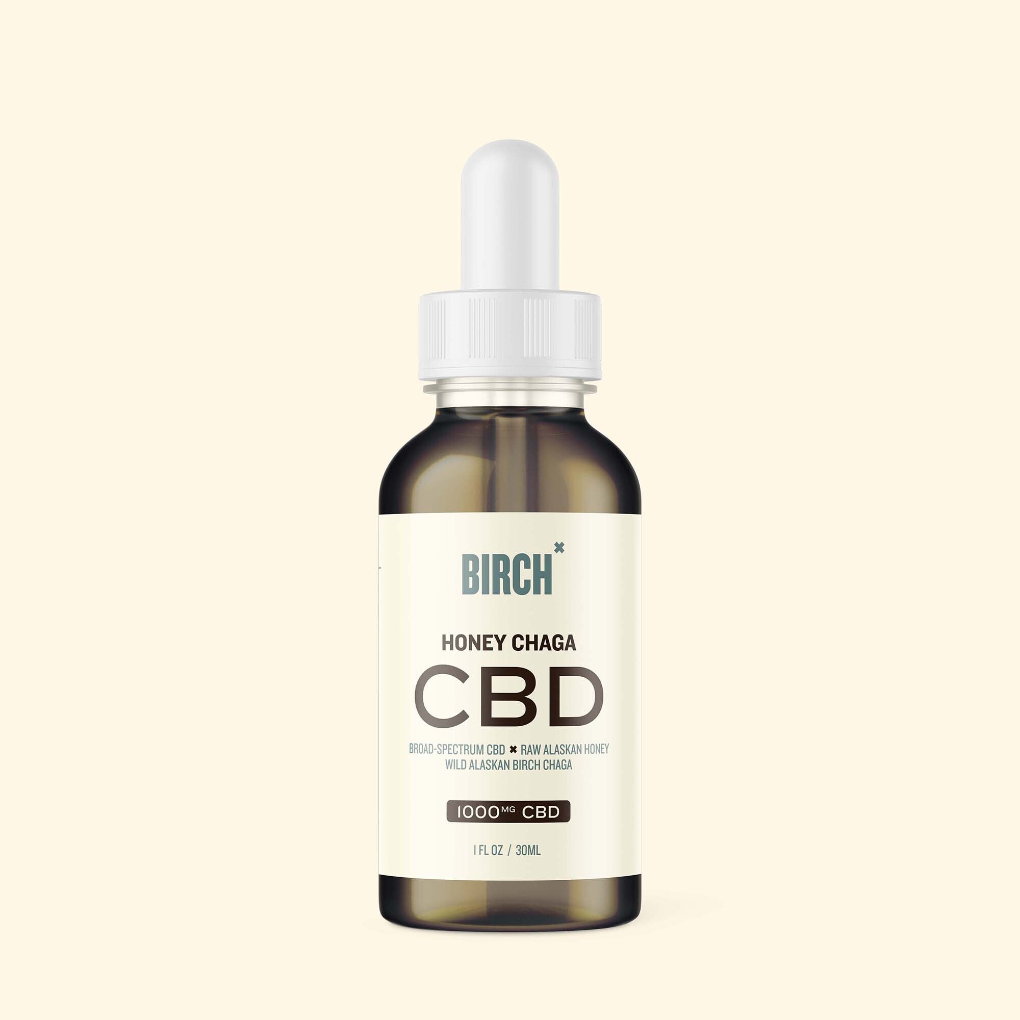 Photograph of product: Honey Chaga CBD Tincture by Birch Alaska *FINAL PRICE*