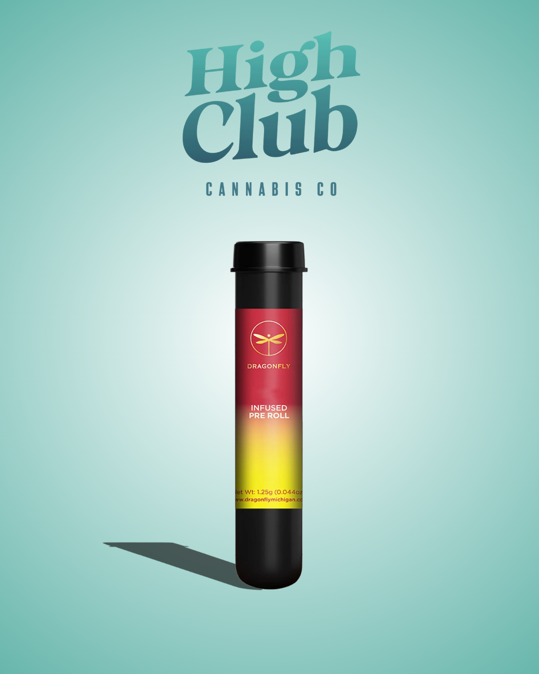 Photograph of product: Dragonfly | Infused Pre-Roll | Red Razzleberry