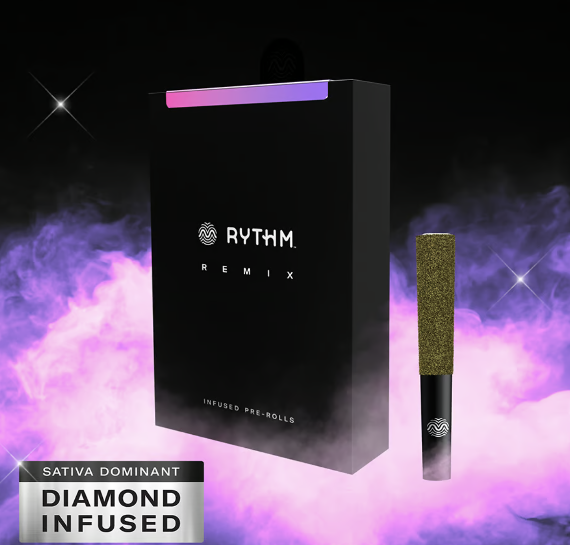 Photograph of product: Rythm Remix Infused Multipack - Durban Poison .5g x 5