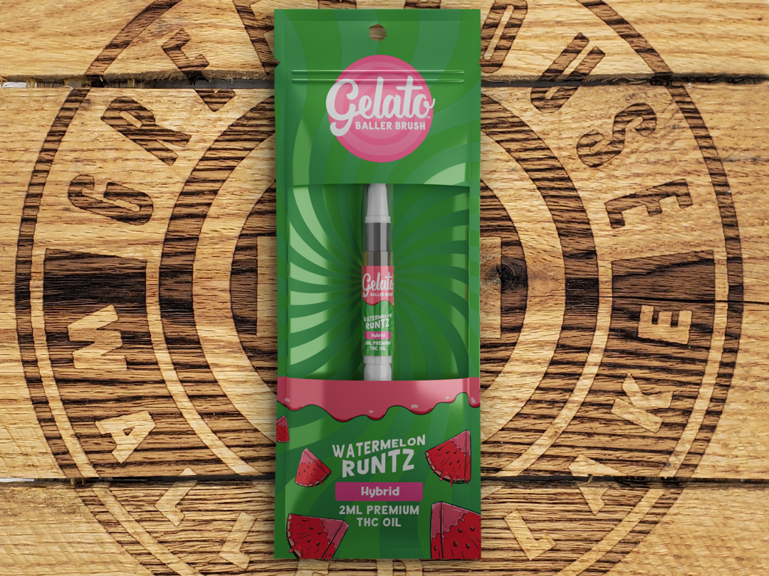 Photograph of product: Gelato | Watermelon Runtz | 2g Baller Brush
