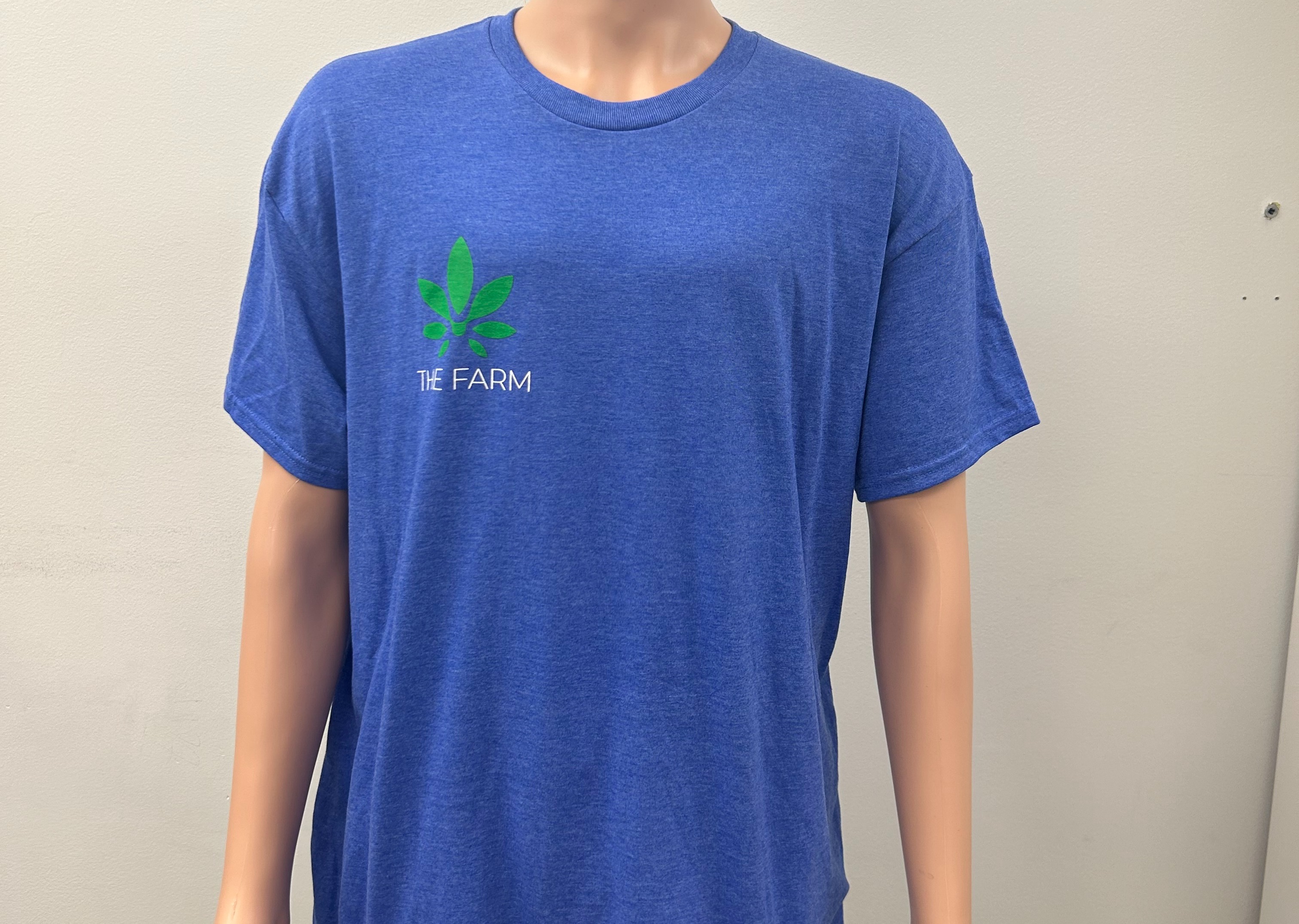 Photograph of product: The Farm | Peacock T-Shirt | Light Blue