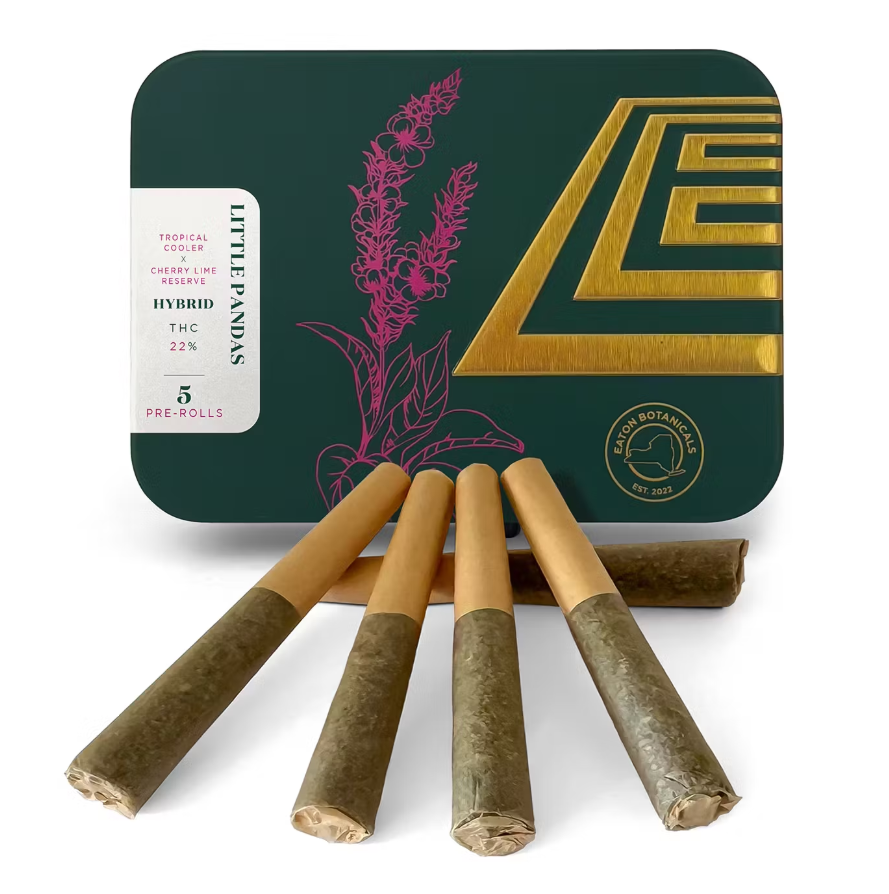Photograph of product: Tropical Cooler x Cherry Lime Reserve | 0.35g 5pk Prerolls